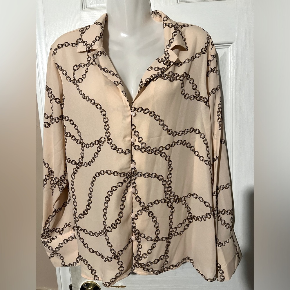 WORTHINGTON long sleeve women blouse